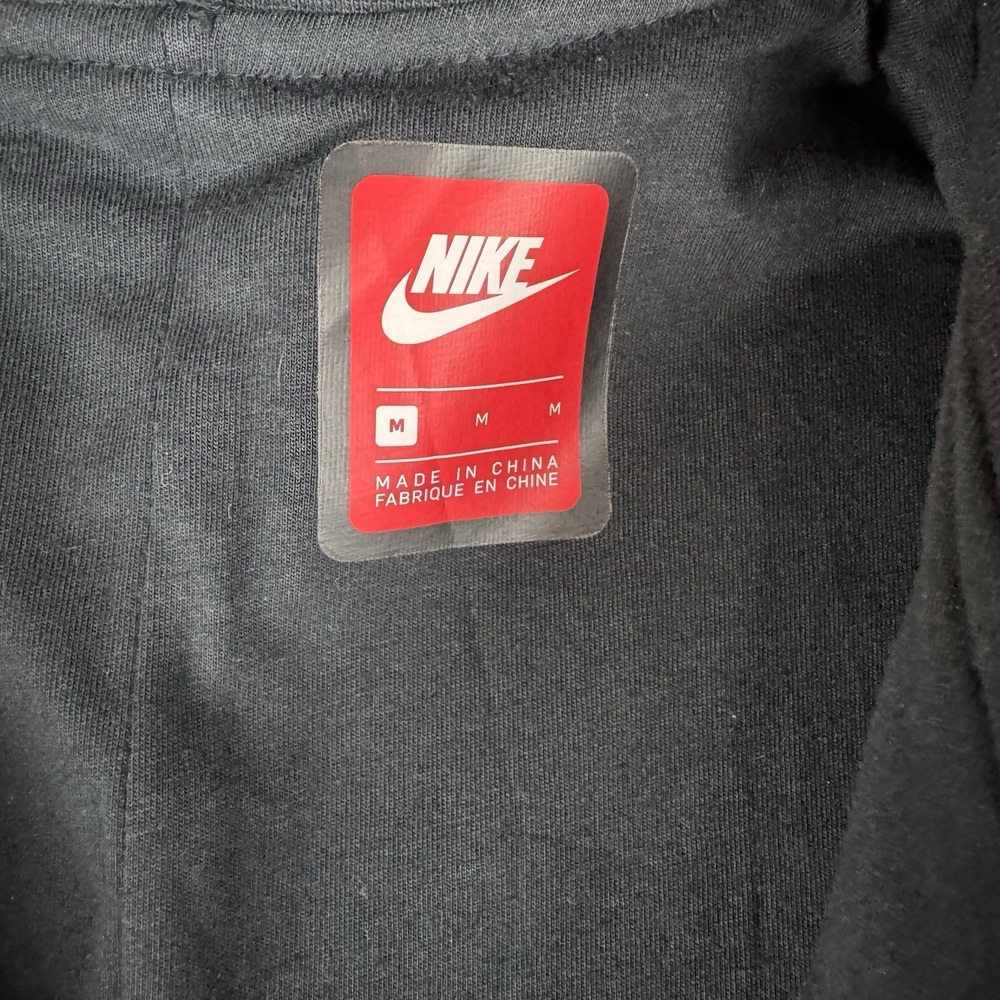 NIKE TECH FLEECE Black Long Water-repellent Wind‎ Proof JACKET 884429 Medium - Picture 3 of 12